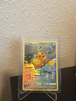 Pikachu GG30/GG70 Crown Zenith Galarian Gallery Holo Card Near Mint Condition - Image 1