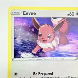 Pokemon Eevee SWSH127 SWSH: Sword & Shield Black Star Promo Holo Card 2021 (2) - Image 4