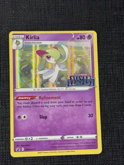 Kirlia SWSH271 Silver Tempest Stamped Black Star Promo Pokemon Card NM-MINT - Image 1