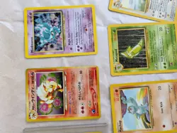 Unknown Lot Of Pokemon Base Set Cards W/ Holos - Image 5