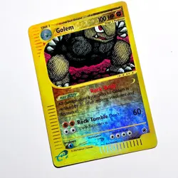 2002 Pokemon e-Card Series - Expedition Reverse Foil Golem #49 0n5m - Image 4