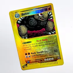 2002 Pokemon e-Card Series - Expedition Reverse Foil Golem #49 0n5m - Image 5
