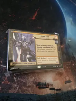 Jango FETT - TOURNAMENT READY TO PLAY STAR WARS UNLIMITED STARTER DECK CARD GAME - Image 2