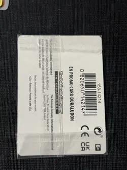Duraludon GameStop Stamped Holo PROMO SWSH028 NEW SEALED Pokemon Card - Image 2