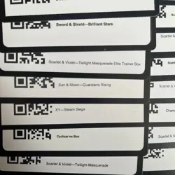 Vintage Pokemon Cards TCG ONLINE UNUSED Codes 47 Different Sets - Image 3