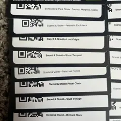 Vintage Pokemon Cards TCG ONLINE UNUSED Codes 47 Different Sets - Image 4