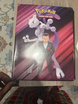 Entire Official Ultrapro team rocket Binder Full Of Pokemon Cards Entire Lot Mix - Image 1