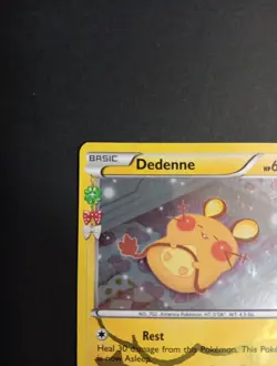 Dedenne Radiant Collection Holo RC10/RC32 XY Generations Pokemon Card LP - Image 2