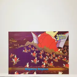 Magikarp Mayhem # 20 Holo Foil Topps Pokemon The Movie 2000 Vintage Card - Image 1