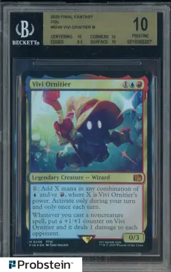 2025 MTG Final Fantasy Borderless Foil #0248 Vivi Ornitier M BGS 10 PRISTINE - Image 1