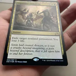 1xMTG Anguished Unmaking-Shadows over Innistrad-LP Foil - Image 3