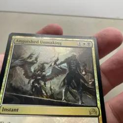 1xMTG Anguished Unmaking-Shadows over Innistrad-LP Foil - Image 4