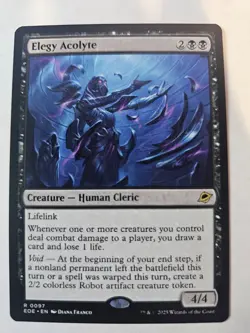 MTG - Elegy Acolyte - Edge of Eternities - Image 1