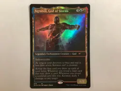MTG SLD KERANOS, GOD OF STORMS Foil NM (9403) Graded Power - Image 1