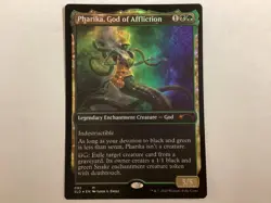 MTG SLD PHARIKA, GOD OF AFFLICTION Foil LP/MP (9404) Graded Power - Image 1