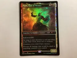 MTG SLD IROAS, GOD OF VICTORY Foil NM (9407) Graded Power - Image 1