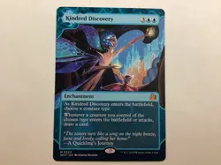 MTG Wilds Of Eldraine ET KINDRED DISCOVERY LP (9423) Graded Power - Image 1