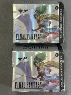LOT of (2) Magic: The Gathering - Final Fantasy Collector Booster Boxes Sealed - Image 1