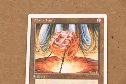MTG Mana Vault 4th ED Fourth Edition Magic The Gathering EX - Image 2