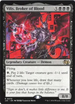Vilis, Broker of Blood (Anime) R Foundations Jumpstart 70 NM - Image 1