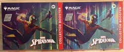 Magic: The Gathering Spider-Man Omega Box Collector Booster Box Sealed LOT OF 2 - Image 1