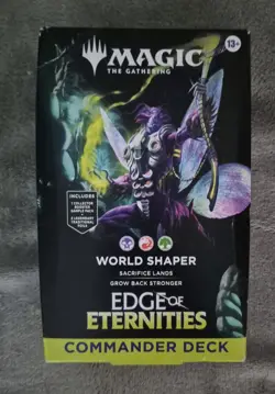Magic the Gathering-Edge of Eternities Commander Deck - World Shaper - Image 1