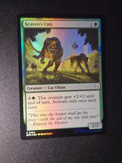 Magic: The Gathering : Marvel Spiderman - Kraven's Cats - Image 1
