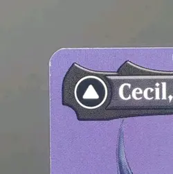 0380 Cecil, Dark Knight Borderless Magic The Gathering Final Fantasy - Image 3