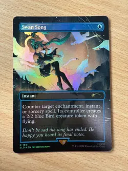 Swan Song FOIL (SECRET LAIR) - Magic the Gathering - Image 1