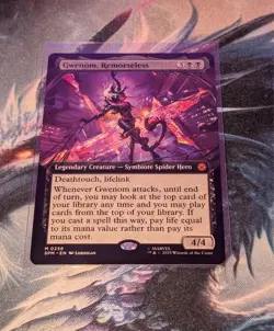 M.T.G. Marvel's Spider-Man Gwenom, Remorseless Extended Art Regular M/NM - Image 1