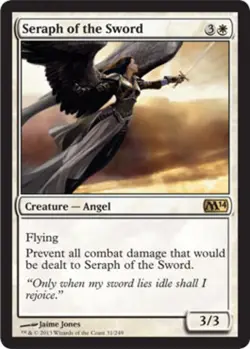Seraph of the Sword - Magic 2014 (M14) #31/249 MTG Magic The Gathering - Image 1