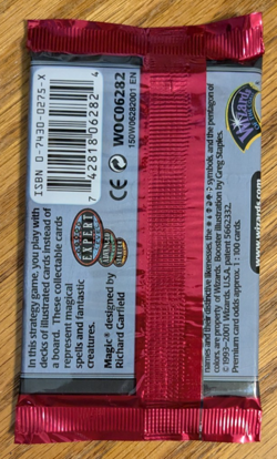 MTG - Odyssey Booster Pack - Magic the Gathering Factory Sealed 2001 - Image 2
