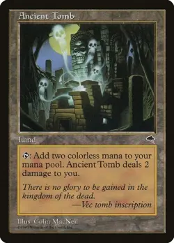 Magic The Gathering MTG ANCIENT TOMB Tempest NM Near Mint - Image 1