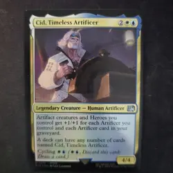 Cid, Timeless Artificer (0216) Final Fantasy Foil 🔥 - Image 1
