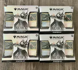 Magic The Gathering (MTG) Final Fantasy Starter Deck Kit lot 4x - Ships Fast! - Image 2