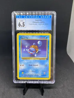 2000 Pokemon Team Rocket Squirtle #68 CGC 6.5 - Image 2