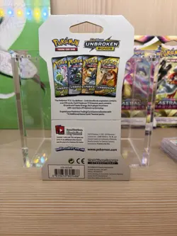 POKEMON Sun & Moon UNBROKEN BONDS Sleeved Booster RESHIRAM CHARIZARD New SEALED - Image 3