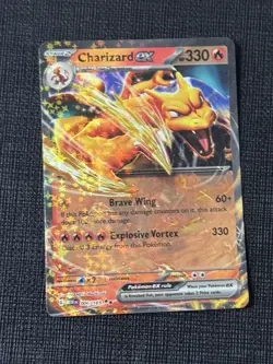 Charizard ex - 006/165 Double Rare Scarlet and Violet 151 Pokemon TCG - Image 1