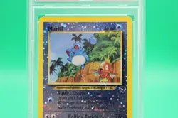 2001 POKEMON SOUTHERN ISLANDS PROMO #11 MARILL-HOLO PSA 8 - Image 3