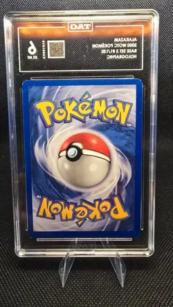 ALAKAZAM TAG 6 EX-MT 2000 POKEMON HOLO BASE II # 1/130 - Image 2