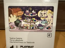 New Pokemon TCG Center Exclusive Teatime Delights Alcremie Fidough Playmat - Image 2