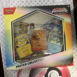 Pokemon Scarlet & Violet Prismatic Evolutions Poster Collection - Image 1