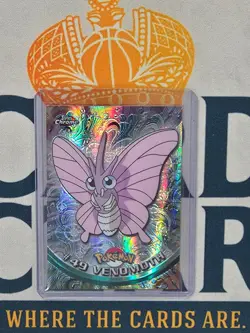 2000 Pokemon Topps Chrome TV VENOMOTH #49 Spectra BC - Image 1