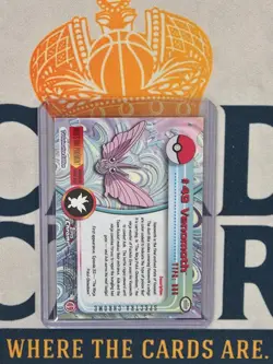 2000 Pokemon Topps Chrome TV VENOMOTH #49 Spectra BC - Image 2
