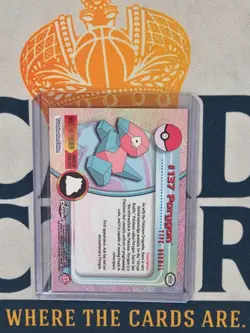 2000 Pokemon Topps Chrome TV PORYGON #137 Base BC - Image 2