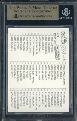 2000 Pokemon Dunkin Boomer Stickers #36 Clefable BGS 9.5 GEM MINT - Image 2