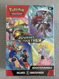 Pokemon TCG Journey Together Sleeved Booster Bundle Sealed - Image 1