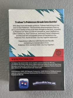 Pokemon TCG Journey Together Sleeved Booster Bundle Sealed - Image 2