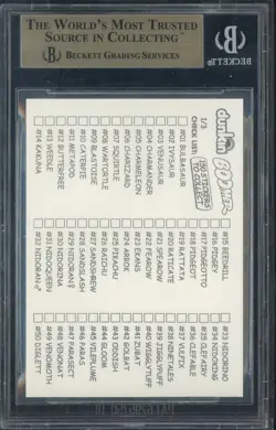 2000 Pokemon Dunkin Boomer Stickers #7 Squirtle BGS 9.5 GEM MINT - Image 2