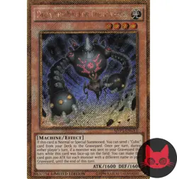 Yugioh Duza the Meteor Cubic Vessel MVP1-ENGV1 Gold Secret Rare Limited NM - Image 1